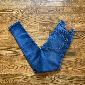 Madewell 9” High-Rise Skinny Jeans size 26 Tall
